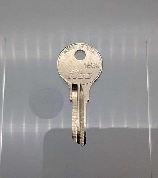 5x Ilco 1563 Key Blanks for Some Hudson H03L Locks Nickel Plated 1