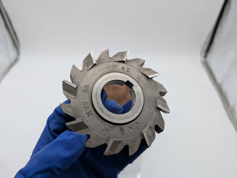 Brown & Sharpe 707C-15 Side Milling Cutter 4" Diam 7/16" Wide 1-1/4" AH 4