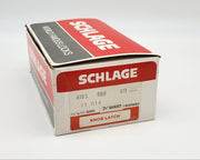 Schlage Door Knob Passage Latch Oil Rubbed Bronze Tulip 2-3/4" Backset A10S TUL 11