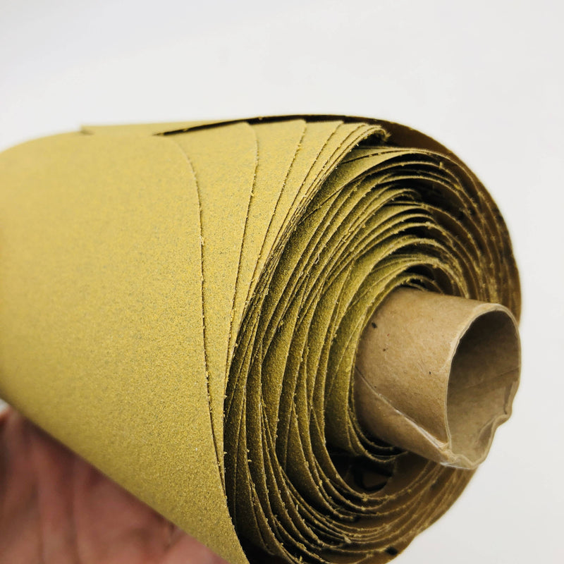 3M 55542 Sanding Paper Disc Roll 5in x NH P120 C-Weight 236U Stickit Gold 100pk 5
