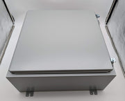 Hoffman A242410LP Wall Mount Enclosure 24"x24"x10" NEMA Type 12 Painted Steel 1