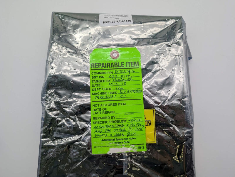 GE 531X111PSHAWG3 Power Supply Motor Field Control Board for Parts / Repair 5