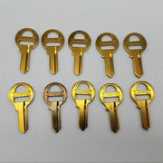 10x Master 77 Padlock Key Blanks Brass for No 77 Padlocks USA Made 3