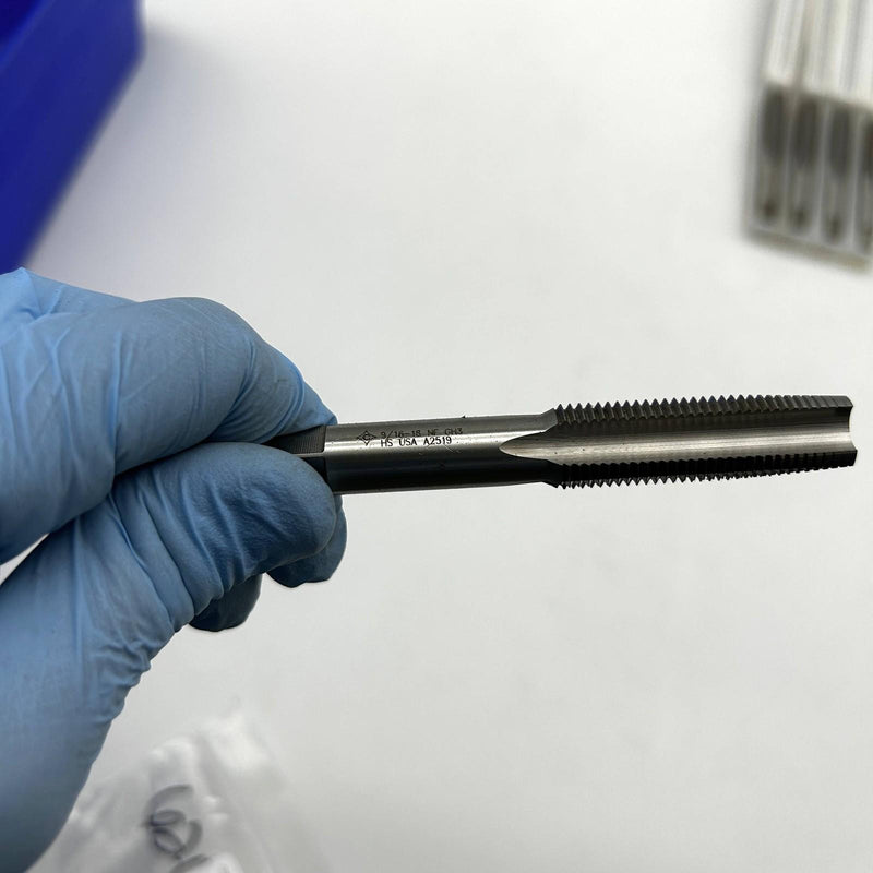 Cle-Line C62073 Taper Hand Tap 9/16-18NF H3 4 Flutes HSS General Purpose 5pk 3