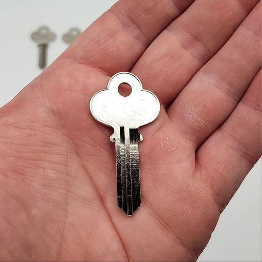 5x Ilco 1001EN Key Blanks Corbin Nickel Plated Over 5 Pin USA Made NOS 2