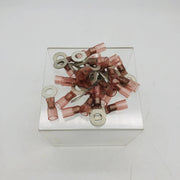 Molex 0191640082 Crimp Terminal Ring Connector 22-18 AWG Perma Seal Lot of 25 8