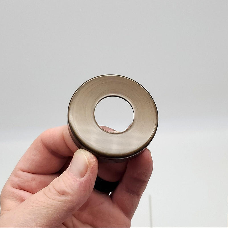 Schlage 09-403 A Inside Rose Antique Bronze 2-1/8"D & Mount Plate L9000 Series 2