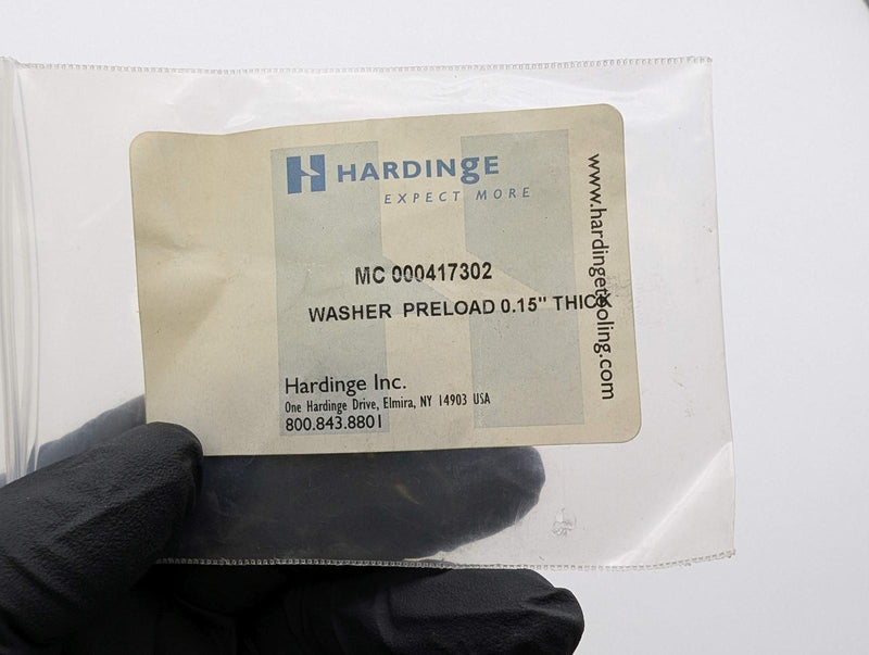 Hardinge MC 000417302 Preload Washer 0.625" ID 1.29" OD 0.15" Thick OEM Part