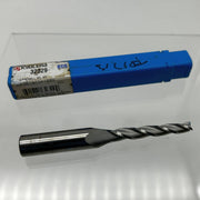 Kyocera 32329 End Mill SER 23S 1/4 x 1/2 x 4 1.0 Deg 3 Flutes Square Carbide 1