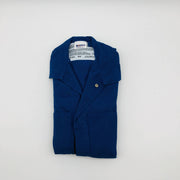 Topps CO075515 Coveralls Flame Resistant 34-S Nomex IIIA 4.5oz Royal Blue No Tag 6