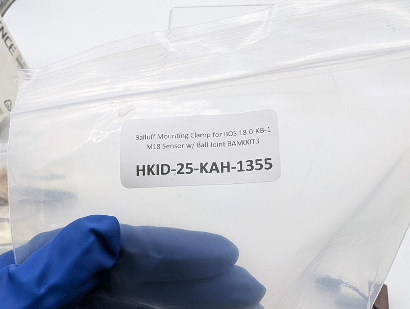 Balluff Mounting Clamp for BOS 18.0-KB-1 M18 Sensor w/ Ball Joint BAM00T3 7