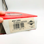 Briggs and Stratton 491384 Air Filter A/C Cartridge OEM New Old Stock NOS 9