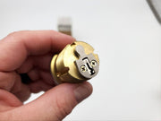 Schlage Mortise Lock Cylinder 30-001 E Keyway Satin Chrome 1-1/8" Length NOS 3