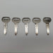 5x Ilco TA26 Key Blanks for Some Toyota Vehicles Nickel Plated NOS 3