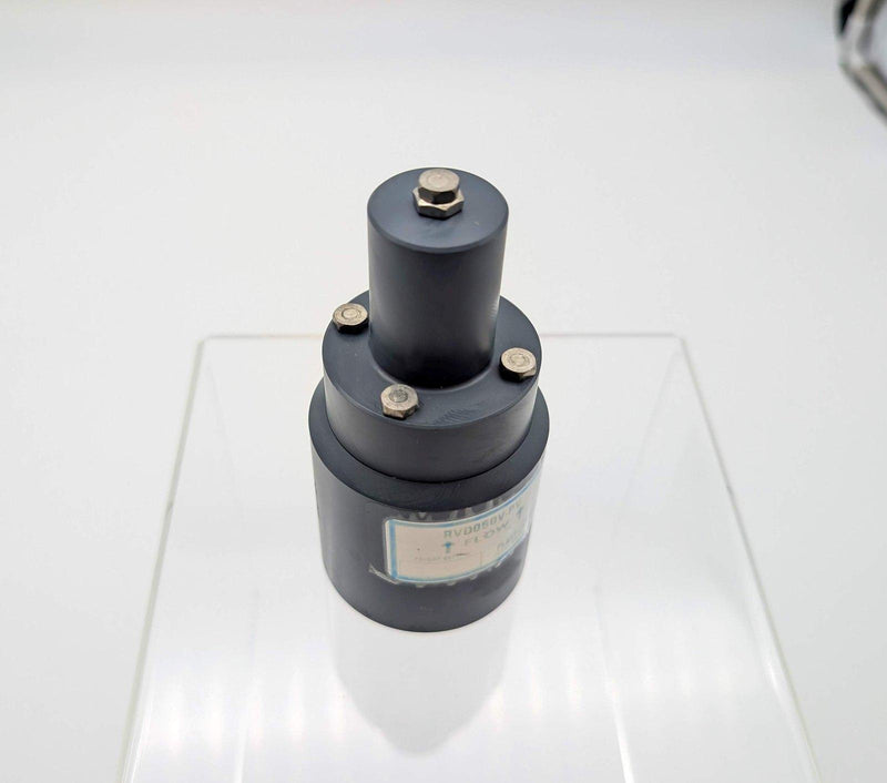 Plast-O-Matic RVD050V-PV 1/2" Pressure Relief Valve PVC Body FKM Seal 5-150 PSI 1