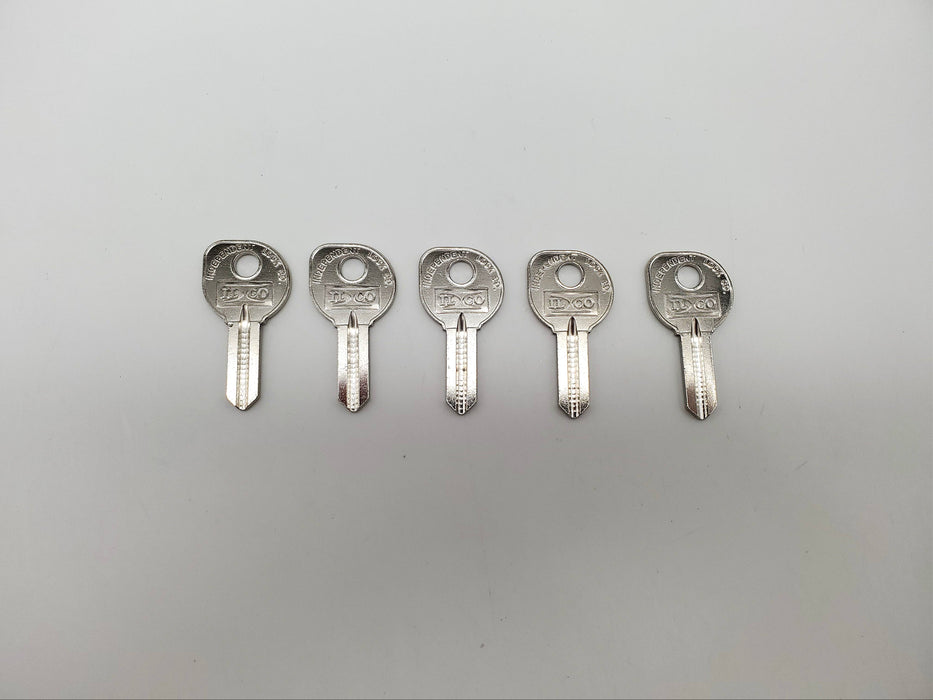 5x Ilco 1040A Key Blanks Clum Inboard Motors, Mercury, Mariner Outboard Nickel 3