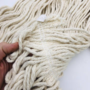 Cotton Mop Head Replacement Screw-On Fits 3/4-5 Acme Looped End 24oz Pack of 3 8