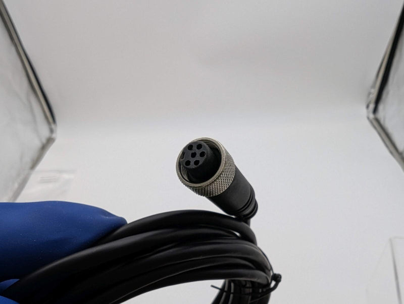 M8 6 Pin Male to 6 Pin Female Extension Cable 15ft IP67 EC1-0015 4