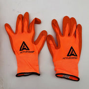 ActivArmr 97-012 Work Gloves Sz M/9 General Purpose Hi Viz Nitrile Foam 12 Pairs 2