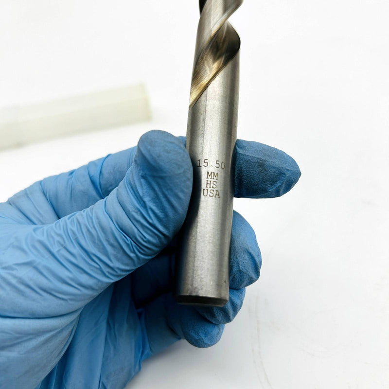 Cle-Line C62920 Jobber Length Drill Bit 1898 15.5MM General Purpose Bright HSS