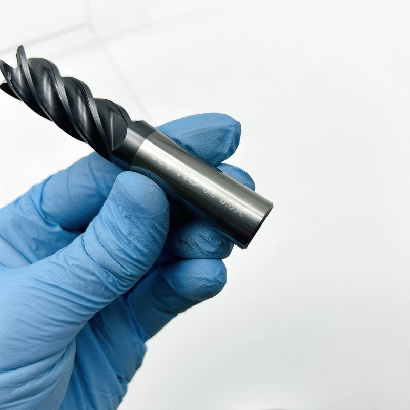 5/8" End Mill 5 Flutes VI EM 1-5/8 LOC 3-1/2 OAL Micrograin Alcro Exactek 256359