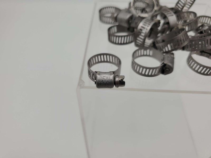 Ideal Tridon 62M05 Hose Clamps 5/16" Micro-Gear 7/16" to 11/16" Pack of 20 2