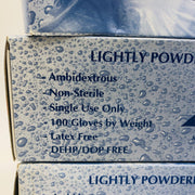PIP 64-V2000 Disposable Vinyl Gloves Large Powdered Latex Free Ambi-Dex 3 Boxes 3