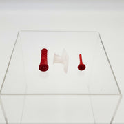 Glynn Johnson Wall Door Stops Satin Brass 2-5/16"OD Toggle Bolt 2 Pack 60W 4