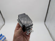 Intermatic FF2H 2 Hour Wall Timer Spring Wound SPST Brushed Metal White Knob 4