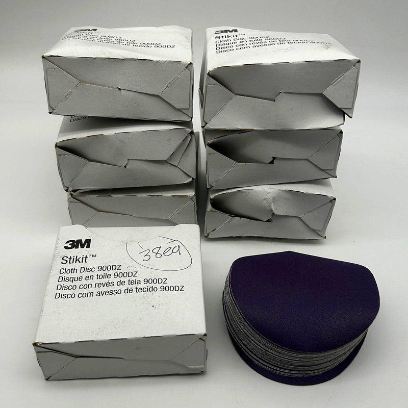3M Stikit 49641 Cloth Disc 5inch 900DZ P120 Fine PSA Purple Lot of 338 Discs