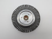 Weiler 6" Wirewheel Root Pass Brush .020" Steel Wire 5/8"-11 UNC Nut 09400 1