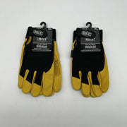 Ironcat 86350 Cowhide Leather Gloves Extra Large XL Hvy Duty Mechanics 2 Pairs 9