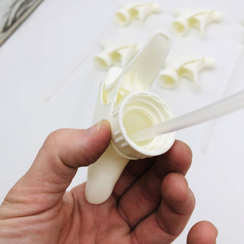 6pk White Plastic Trigger Sprayer Replacement Nozzle 9in Standard GFL 110190 7