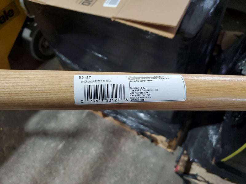 Razor-Back Scoop Shovel Aluminum 14-1/2" Blade 62" Handle Model 53127