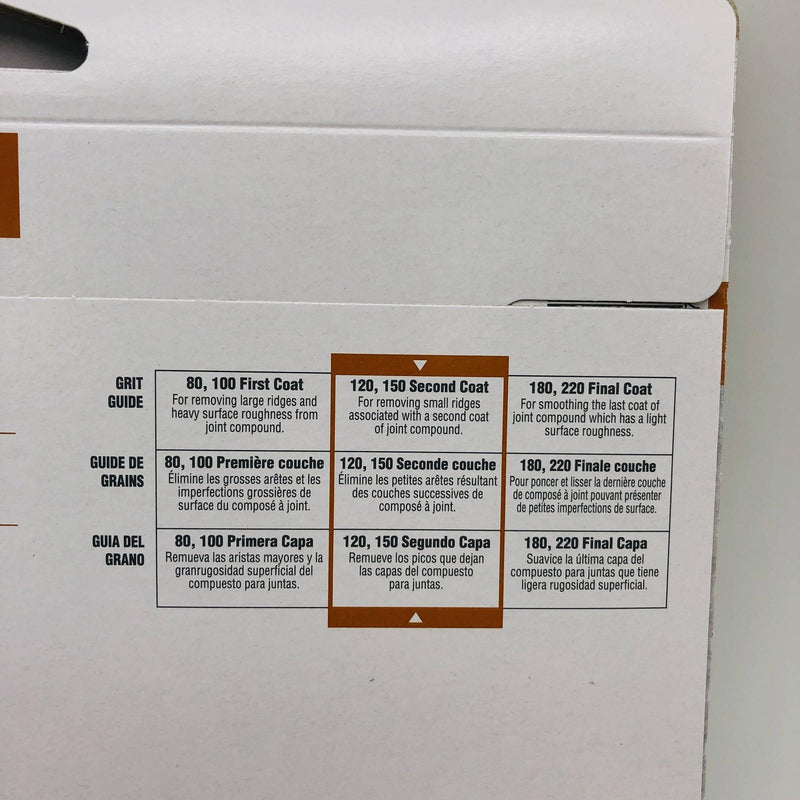 Norton 07660768419 Abra Sanding Disc 9in A296 120G Hook and Loop 15 Discs 8