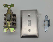 Siemens MMSKS1 Fractional HP Toggle Switch 2 Pole Steel Plate 575 VAC 1