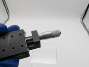 Deltron R401 Ball Slide Positioning Stage Micrometer Driven 0.5" Travel 40lb 5