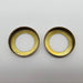2x Arrow Spacer Rings Satin Brass 3/8" 16CR-123-3 for SFIC Mortise Cylinders 2