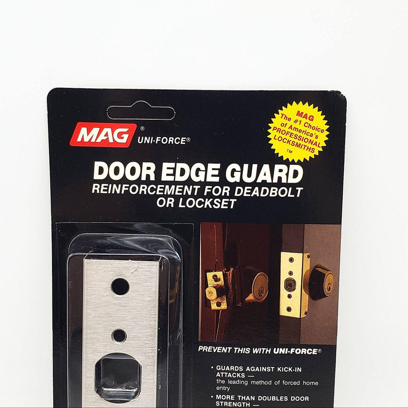 2x Security Door Reinforcement Plate Deadbolt or Lockset MAG Edge Guard 10-S 5
