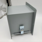 Hoffman F66L06 Wireway Section 6" x 6" x 6" Hinged Cover Straight Lay In NEMA 12 2