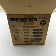 SemperGuard Nitrile INIPFT105 Disposable Gloves Size XL Powder Free 1000/Case 6