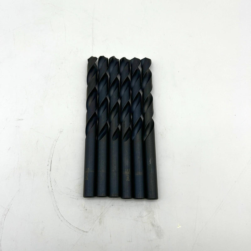 Chicago-Latrobe 47357 Jobber Drill Bit 11.20mm 150 HSS Black Steam Oxide 6pk 3