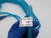 Acumen 3/8" Polybraid Air Hose 25ft 1/2" Push to Connect to 1/4" Hi Cupla Ace 4