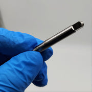 1/4"-28 Taper Hand Tap 4 Flute High Speed Steel 2-5/8" OAL 3/16" Chuck Exactek 3