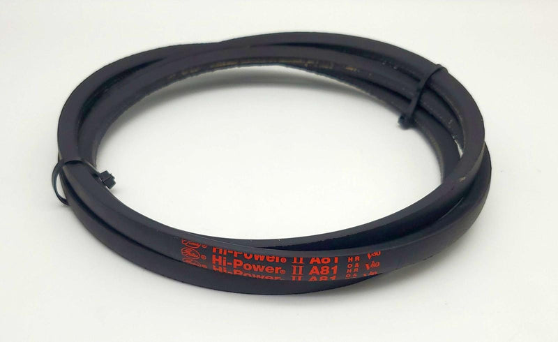 Gates A81 Belt 1/2" Width 83" Length 5/16" Thick Hi-Power II V-Belt 1