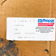 Mopar 53001706 Cooling Fan for Radiator OEM NOS 91-93 Jeep Diesel Export 2