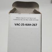 Williams Snap-On PL-8C Pliers 8 Inch Combination Slip Joint Blue Handle USA Made 5