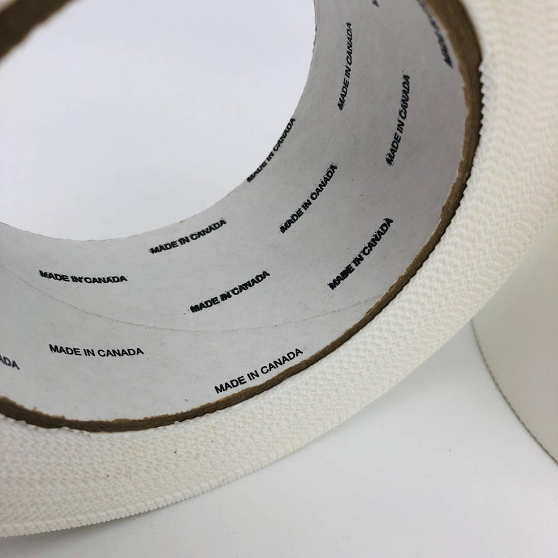 Poly Tape With Pinked Edges 48mm X 55m White Tape Product 133WH-144X55PE 4 Rolls 4