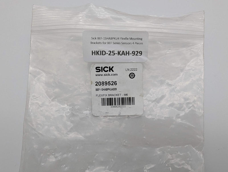 Sick BEF-1SHABPKU4 Flexfix Mounting Brackets for BEF Series Sensors 4 Pieces 6