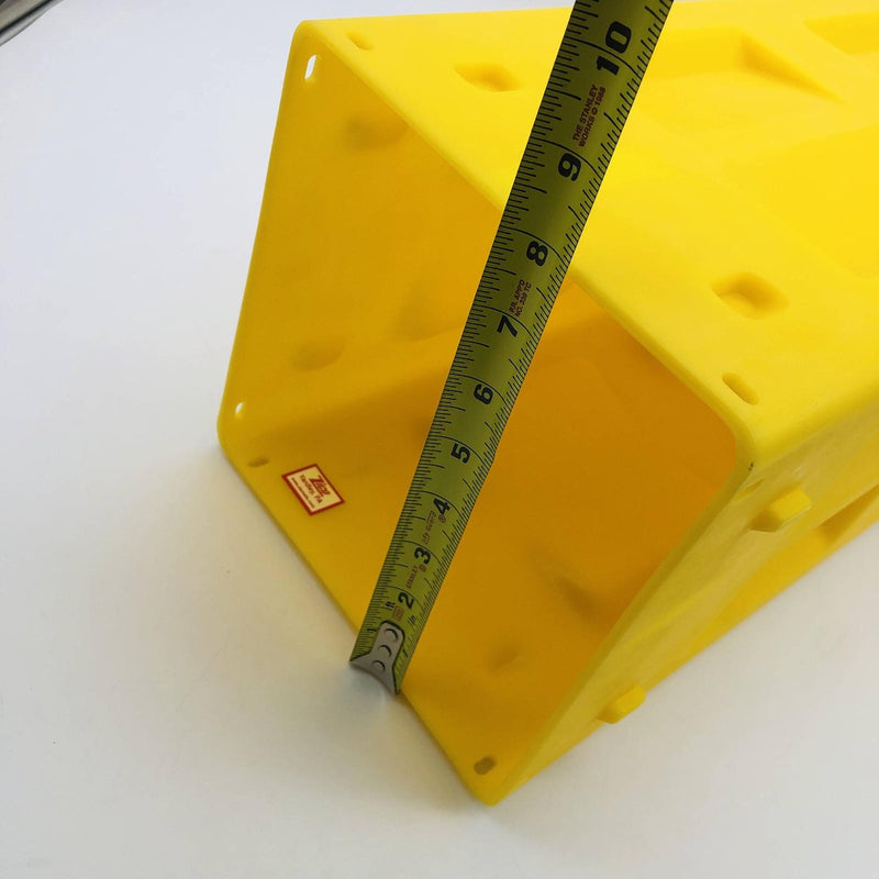 Zico PACSR-Y Plastic Quic-Storage Rack Yellow 24inx8inx8in PN 1090-300-105 4